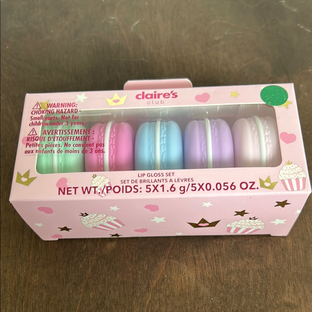 Claire's  Macaron Lip Gloss Set - Picture 6 of 6